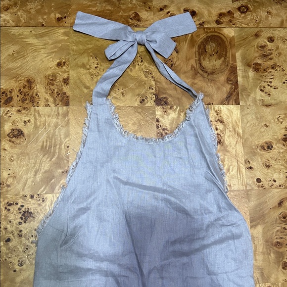 DISSH linen maxi halter dress NWT - Picture 2 of 5